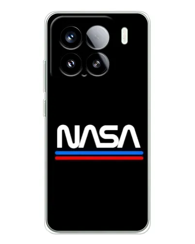 Чехол для Xiaomi 15S Pro с картинкой «NASA — классика Red Blue» Чехол для Xiaomi 15S Pro с картинкой «NASA — классика Red Blue»