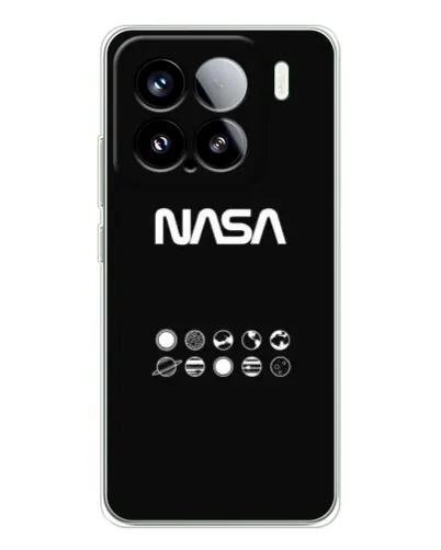 Чехол для Xiaomi 15S Pro с картинкой «NASA — технический принт» Чехол для Xiaomi 15S Pro с картинкой «NASA — технический принт»
