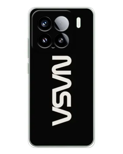 Чехол для Xiaomi 15S Pro с картинкой «NASA — вертикальный логотип» Чехол для Xiaomi 15S Pro с картинкой «NASA — вертикальный логотип»