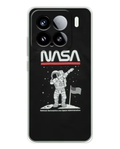 Чехол для Xiaomi 15S Pro с картинкой «NASA — шагаем по Луне» Чехол для Xiaomi 15S Pro с картинкой «NASA — шагаем по Луне»