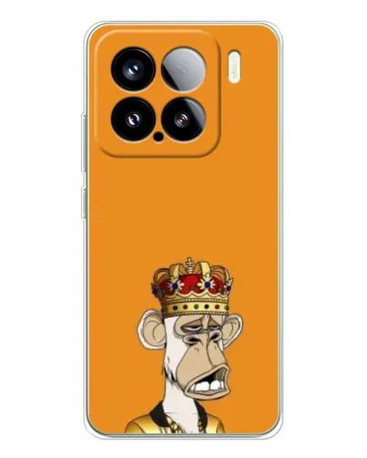 Чехол для Xiaomi 15S Pro с картинкой «Золотая обезьяна Bored Ape» Чехол для Xiaomi 15S Pro с картинкой «Золотая обезьяна Bored Ape»