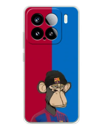 Чехол для Xiaomi 15S Pro с картинкой «Bored Ape — фанат Барсы» Чехол для Xiaomi 15S Pro с картинкой «Bored Ape — фанат Барсы»