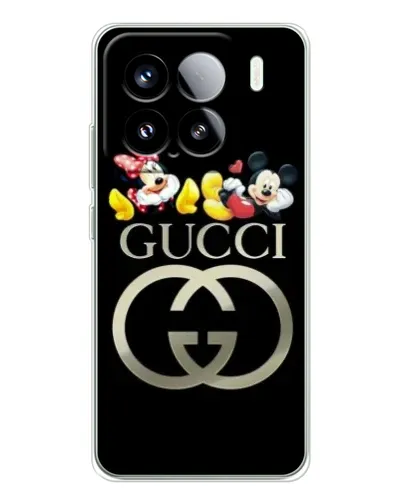 Чехол для Xiaomi 15S Pro с картинкой «Gucci — герои Disney»