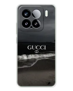 Чехол для Xiaomi 15S Pro с картинкой «Gucci — морской прибой»