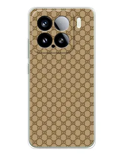 Чехол для Xiaomi 15S Pro с картинкой «Gucci — классический беж»