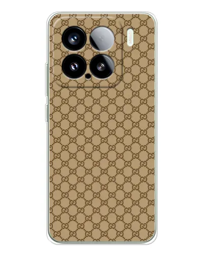 Чехол для Xiaomi 15S Pro с картинкой «Gucci — классический беж» Чехол для Xiaomi 15S Pro с картинкой «Gucci — классический беж»