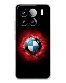 Чехол для Xiaomi 15S Pro с картинкой «Логотип BMW — вспышка»