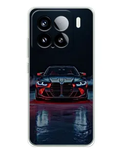 Чехол для Xiaomi 15S Pro с картинкой «BMW на мокрой дороге»