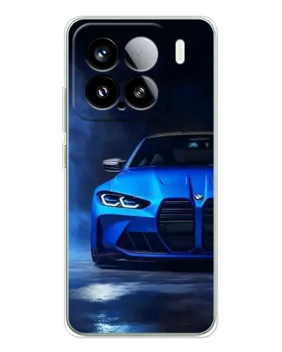 Чехол для Xiaomi 15S Pro с картинкой «Голубая BMW M4» Чехол для Xiaomi 15S Pro с картинкой «Голубая BMW M4»