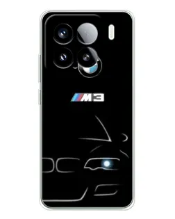 Чехол для Xiaomi 15S Pro с картинкой «Минималистичный принт BMW M3»