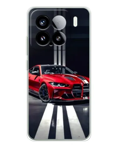 Чехол для Xiaomi 15S Pro с картинкой «Красная BMW на дороге» Чехол для Xiaomi 15S Pro с картинкой «Красная BMW на дороге»