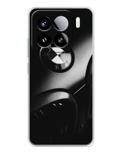 Чехол для Xiaomi 15S Pro с картинкой «Эмблема BMW — макро» Чехол для Xiaomi 15S Pro с картинкой «Эмблема BMW — макро»