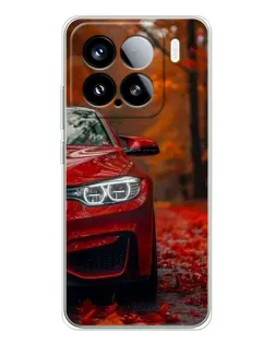 Чехол для Xiaomi 15S Pro с картинкой «Осенняя BMW M4»