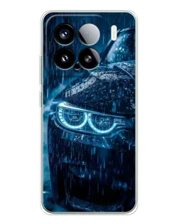 Чехол для Xiaomi 15S Pro с картинкой «BMW под дождем»