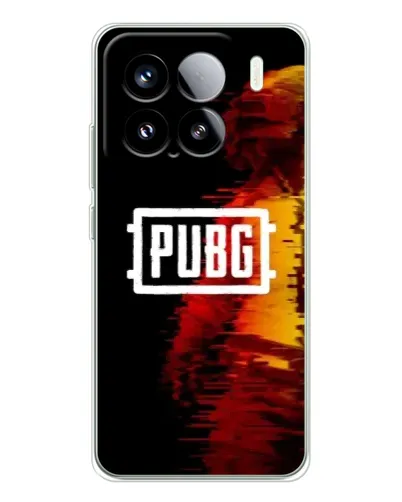 Чехол для Xiaomi 15S Pro с картинкой «Яркий логотип PUBG»
