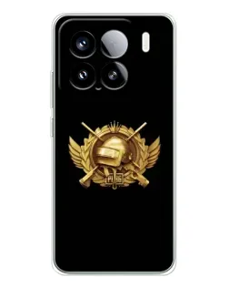 Чехол для Xiaomi 15S Pro с картинкой «PUBG — оранжевый градиент»