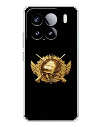 Чехол для Xiaomi 15S Pro с картинкой «PUBG — оранжевый градиент»