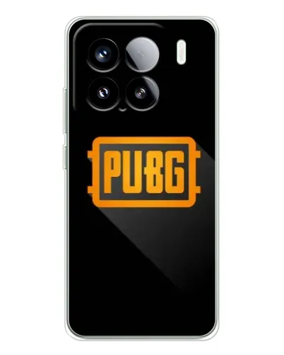 Чехол для Xiaomi 15S Pro с картинкой «PUBG — рамка лого»