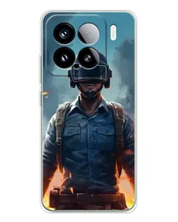 Чехол для Xiaomi 15S Pro с картинкой «PUBG — реалистичный герой»
