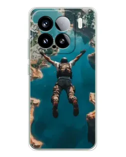 Чехол для Xiaomi 15S Pro с картинкой «PUBG — свободное падение»