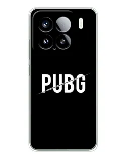 Чехол для Xiaomi 15S Pro с картинкой «PUBG — белый логотип»