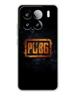 Чехол для Xiaomi 15S Pro с картинкой «PUBG — золотой логотип»