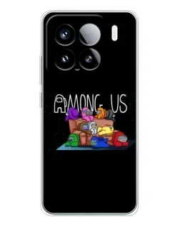 Чехол для Xiaomi 15S Pro с картинкой «Логотип Among Us»