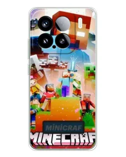 Чехол для Xiaomi 15S Pro с картинкой «Minecraft герои игры» Чехол для Xiaomi 15S Pro с картинкой «Minecraft герои игры»