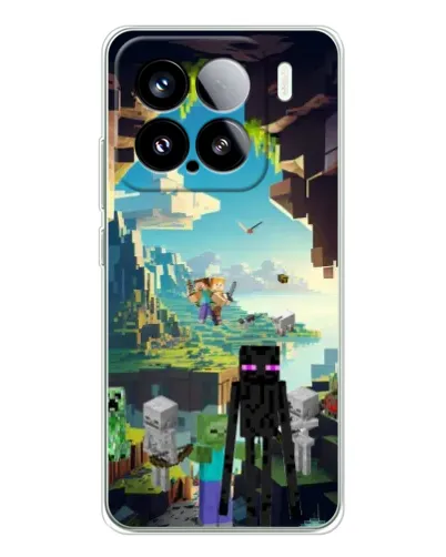 Чехол для Xiaomi 15S Pro с картинкой «Эндермен в лесу» Чехол для Xiaomi 15S Pro с картинкой «Эндермен в лесу»