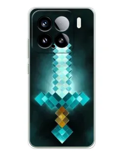 Чохол для Xiaomi 15S Pro з картинкою «Алмазний меч неон»