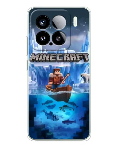 Чехол для Xiaomi 15S Pro с картинкой «Minecraft ледяной мир» Чехол для Xiaomi 15S Pro с картинкой «Minecraft ледяной мир»