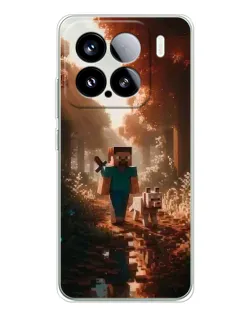 Чохол для Xiaomi 15S Pro з картинкою «Стів у лісі»