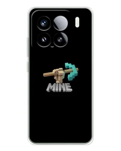 Чехол для Xiaomi 15S Pro с картинкой «Алмазная кирка» Чехол для Xiaomi 15S Pro с картинкой «Алмазная кирка»