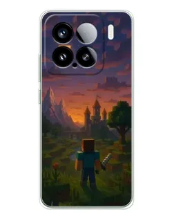 Чохол для Xiaomi 15S Pro з картинкою «Стів біля вежі»