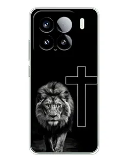 Чехол для Xiaomi 15S Pro с картинкой «Лев и Крест» Чехол для Xiaomi 15S Pro с картинкой «Лев и Крест»