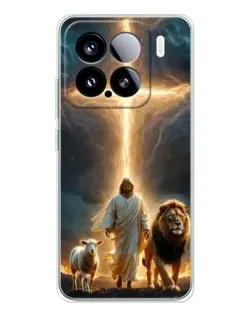 Чехол для Xiaomi 15S Pro с картинкой «Лев Иуды и Свет» Чехол для Xiaomi 15S Pro с картинкой «Лев Иуды и Свет»