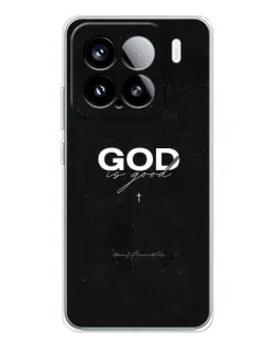 Чехол для Xiaomi 15S Pro с картинкой «GOD — Бог над всем»