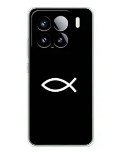 Чехол для Xiaomi 15S Pro с картинкой «Символ рыбы Jesus» Чехол для Xiaomi 15S Pro с картинкой «Символ рыбы Jesus»