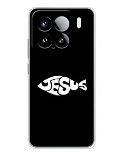 Чехол для Xiaomi 15S Pro с картинкой «Рыба Jesus» Чехол для Xiaomi 15S Pro с картинкой «Рыба Jesus»