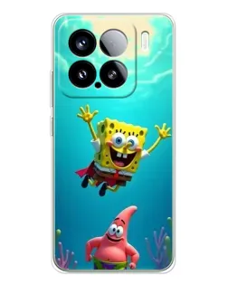 Чехол для Xiaomi 15S Pro с картинкой «Спанч Боб под водой» Чехол для Xiaomi 15S Pro с картинкой «Спанч Боб под водой»