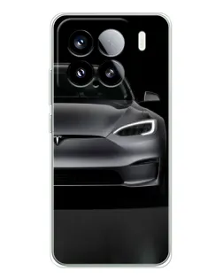 Чехол для Xiaomi 15S Pro с картинкой «Tesla Model S Look»