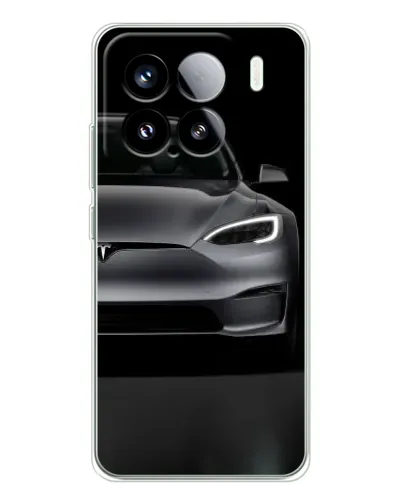 Чехол для Xiaomi 15S Pro с картинкой «Tesla Model S Look»