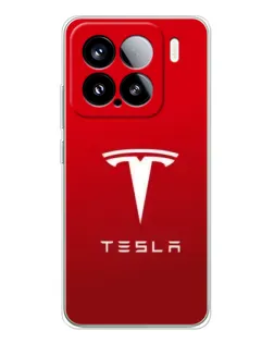 Чехол для Xiaomi 15S Pro с картинкой «Tesla Red Classic»