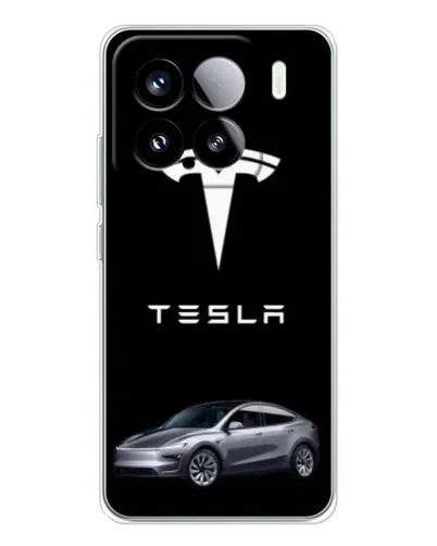 Чехол для Xiaomi 15S Pro с картинкой «Tesla Model Y»