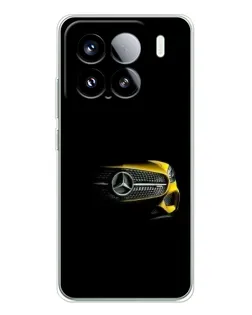 Чехол для Xiaomi 15S Pro с картинкой «Mercedes — ретро стиль»