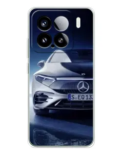 Чехол для Xiaomi 15S Pro с картинкой «Mercedes EQ — будущее»