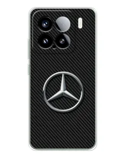 Чехол для Xiaomi 15S Pro с картинкой «Карбоновый Mercedes стиль» Чехол для Xiaomi 15S Pro с картинкой «Карбоновый Mercedes стиль»