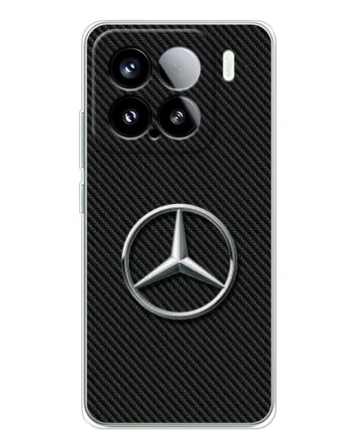 Чехол для Xiaomi 15S Pro с картинкой «Карбоновый Mercedes стиль» Чехол для Xiaomi 15S Pro с картинкой «Карбоновый Mercedes стиль»