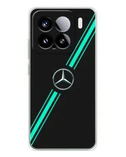 Чехол для Xiaomi 15S Pro с картинкой «Спортивные линии Mercedes» Чехол для Xiaomi 15S Pro с картинкой «Спортивные линии Mercedes»