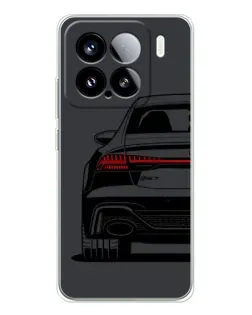 Чехол для Xiaomi 15S Pro с картинкой «Задняя часть Audi — арт»